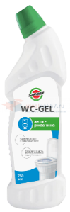 Кислотное моющее ср-во WC GEL (антиржавчина) 750мл (х12) ЧЗ